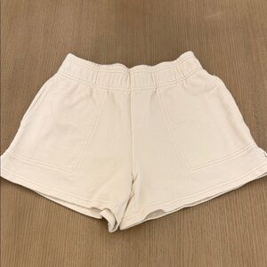 Aerie Women's Cream Athletic Shorts Size XS